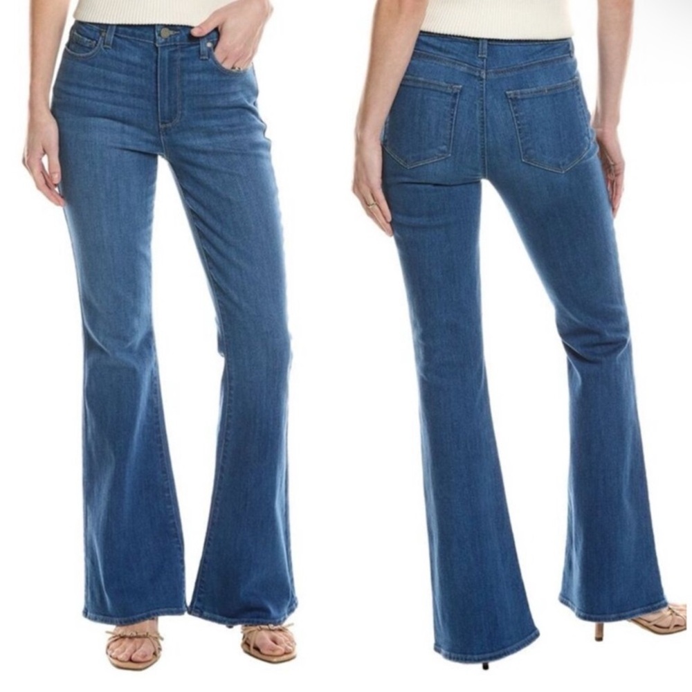 Paige Bell Canyon Debi High Waisted Boot Jeans Womens 31 EUC